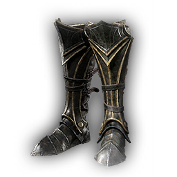 Black Iris Foot Armor