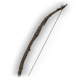 Crude Hand-Made Longbow
