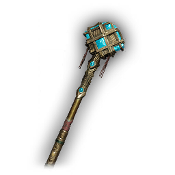 Cerulean Raincaller Staff
