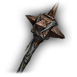 Rusted Fang Spiked Mace